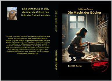 Cover Macht der Bücher - Ein DDR-Roman - LICHTMEILE 2025