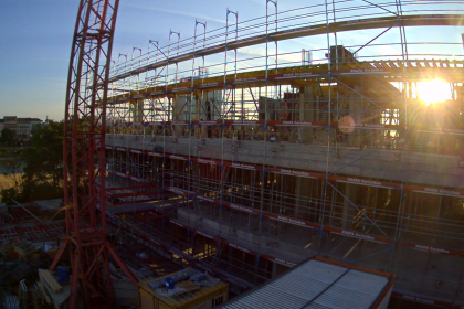 LICHTMEILE 2026 | Foto_Baustelle_Forum Deutsche Sprache