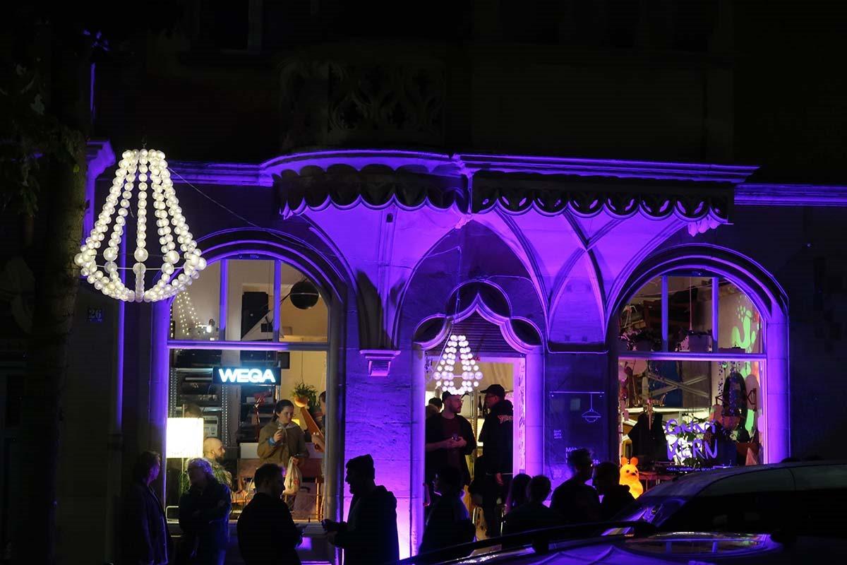 LICHTMEILE | Laurentiusstraße von Karl-Heinz Schelter