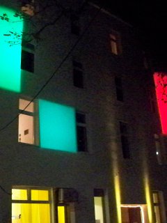 Lichtillumination Riedfeldstrasse